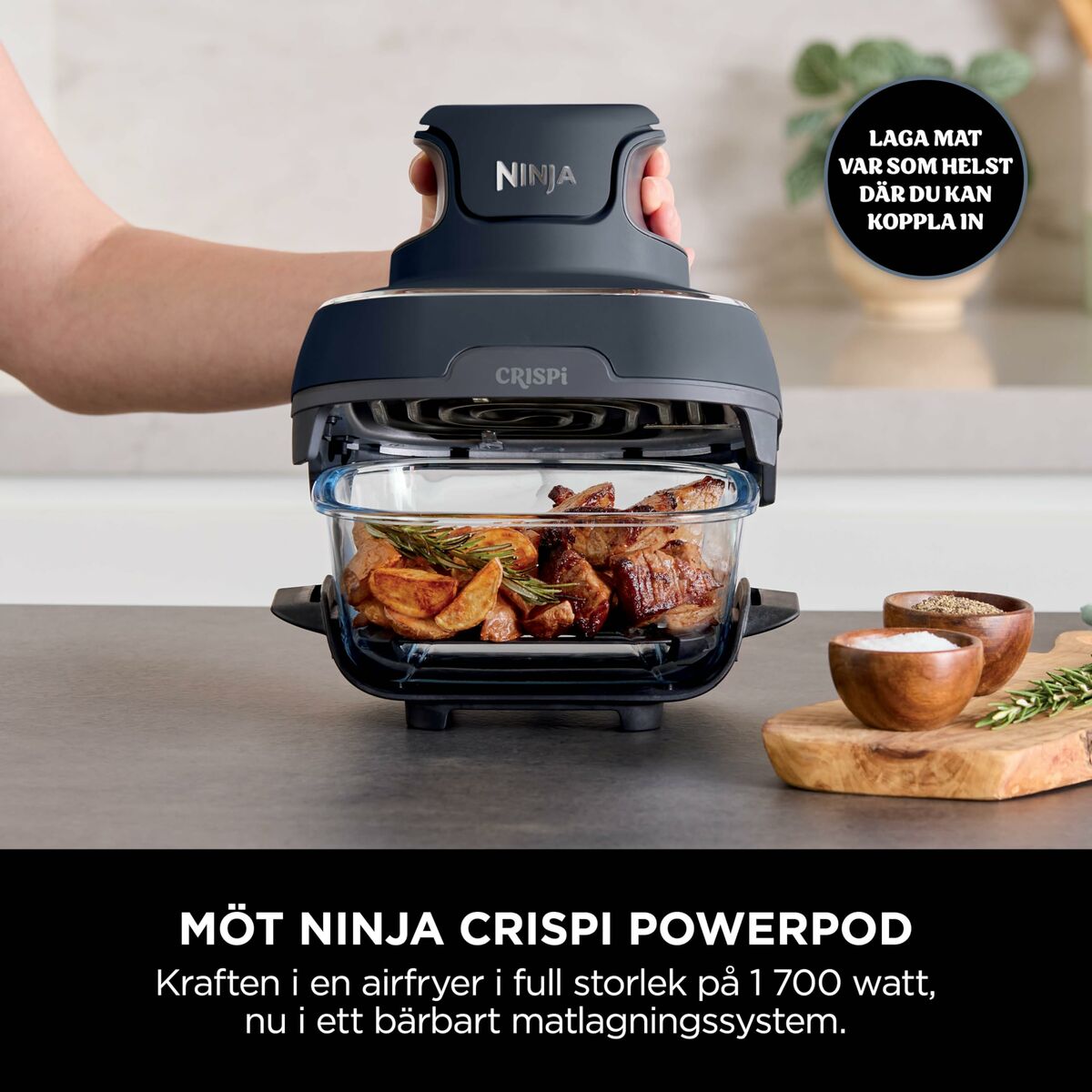 Air Fryer NINJA Grey 1700 W 3,8 L