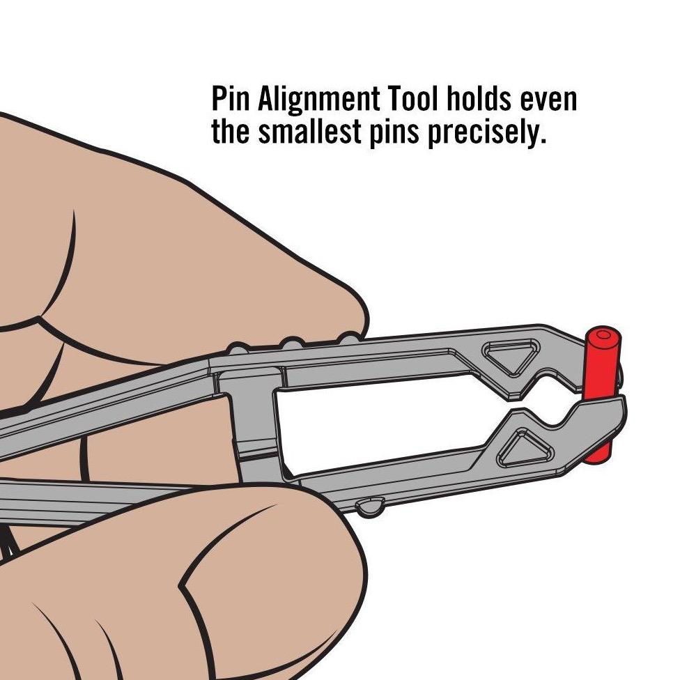Accu-Punch™ Hammer with Brass & Steel Pin Punches