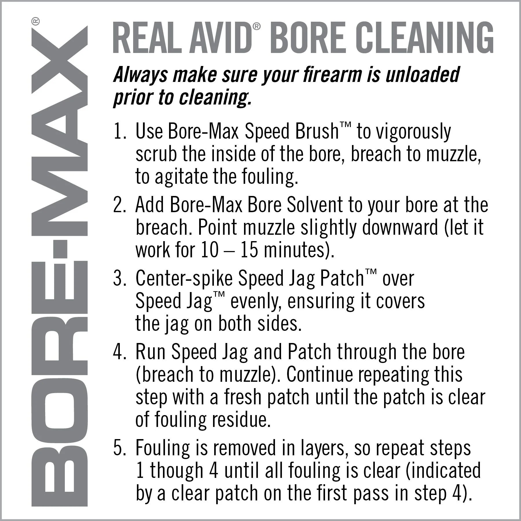 Bore-Max Speed Brushes Multi-Cal Pack