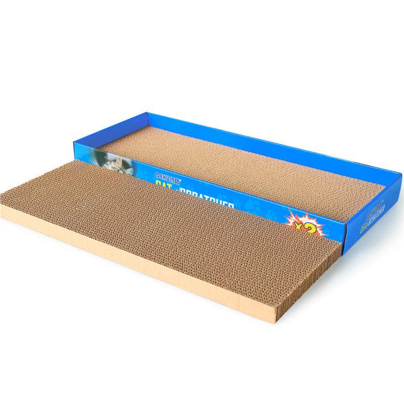 Feline Funhouse: Corrugated Cat Scratcher Box