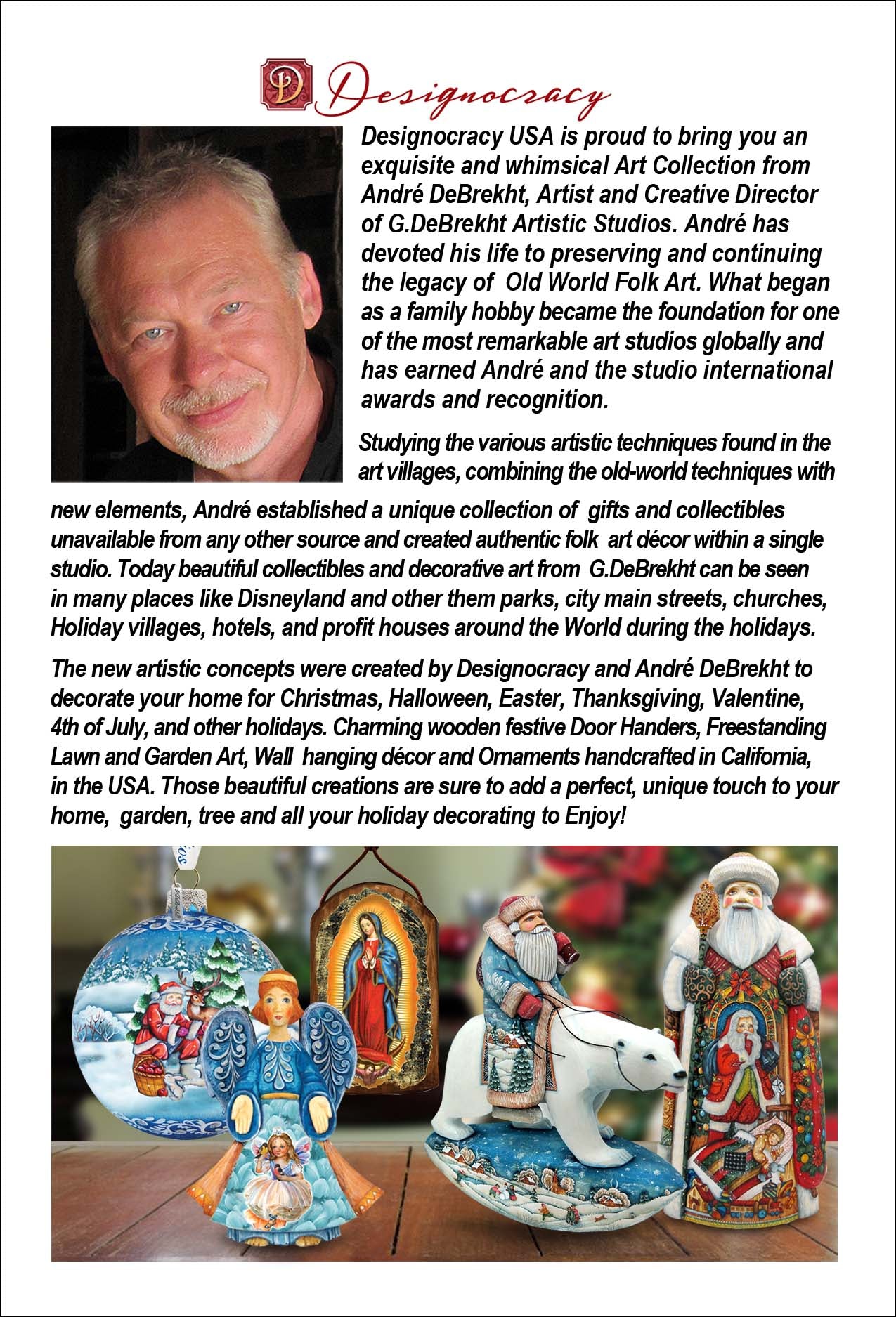 Easter Faberge Eggs Outdoor Garden Decor Set of 3 by G. DeBrekht - Easter Spring Decor - 8198712-1M-S6