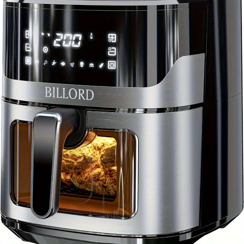 Stainless Air Fryer with Digital Touch Screen