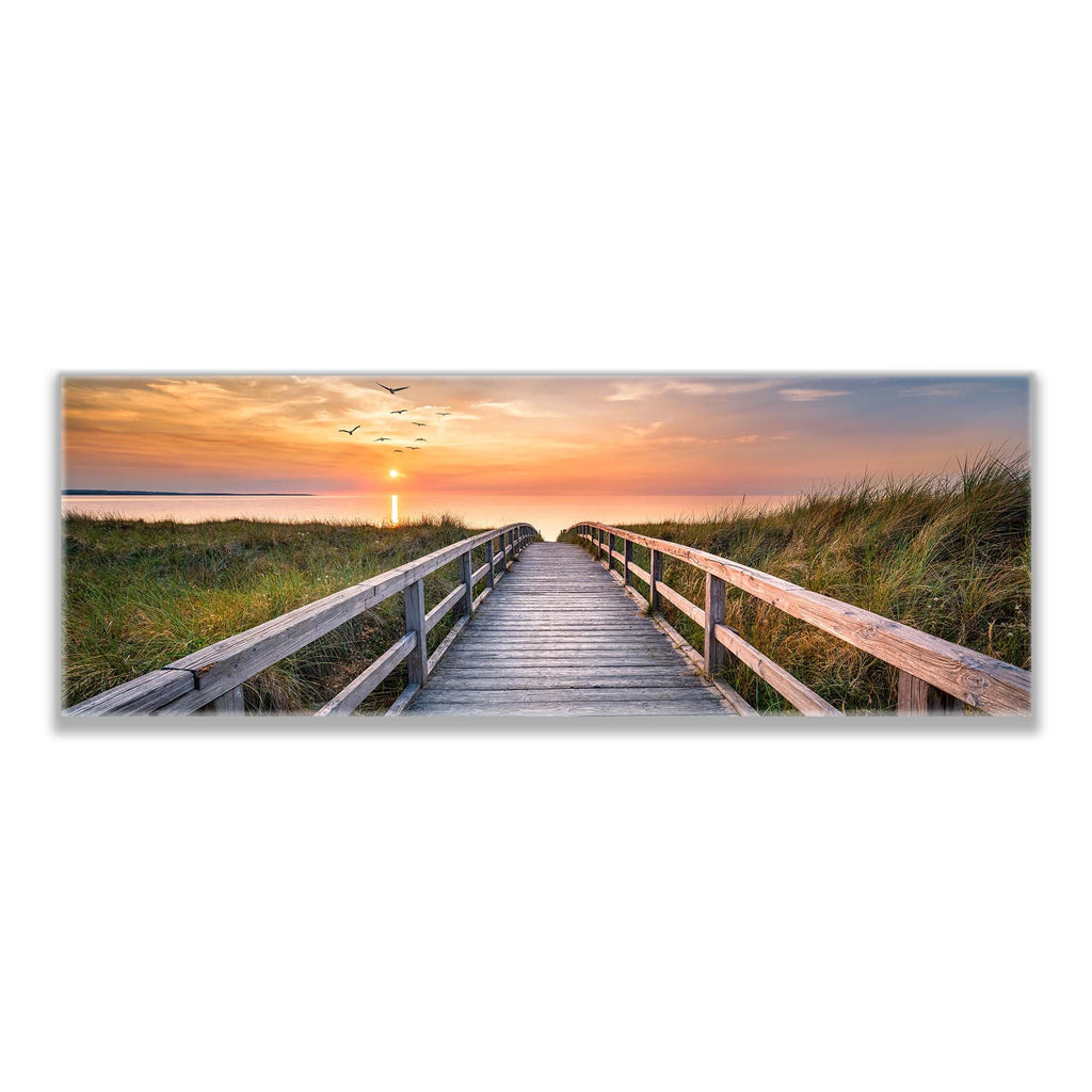 Canvas Print-Beach Walk-Wall Art