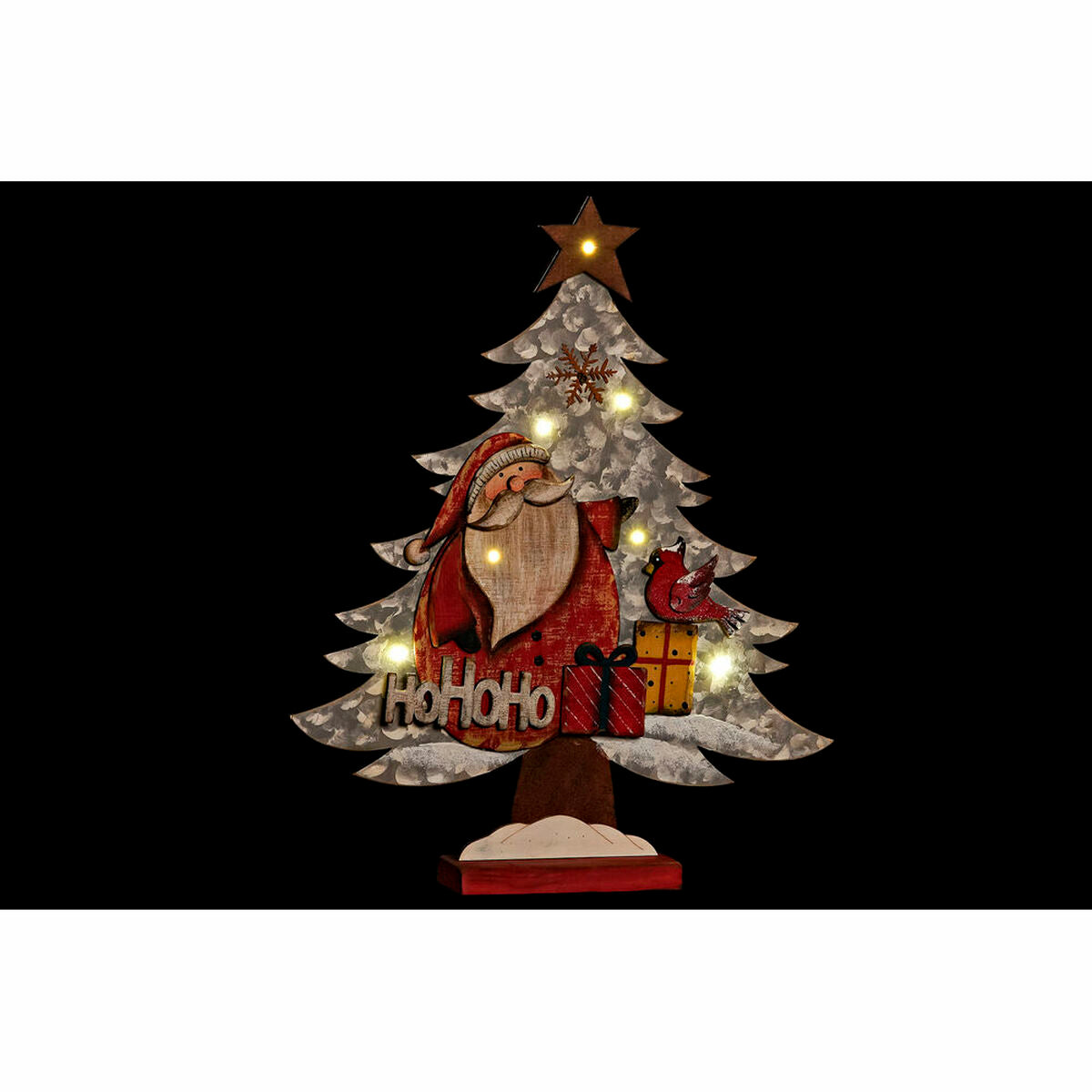 Christmas bauble DKD Home Decor Wood (2 pcs) (33 x 6 x 39.5 cm)