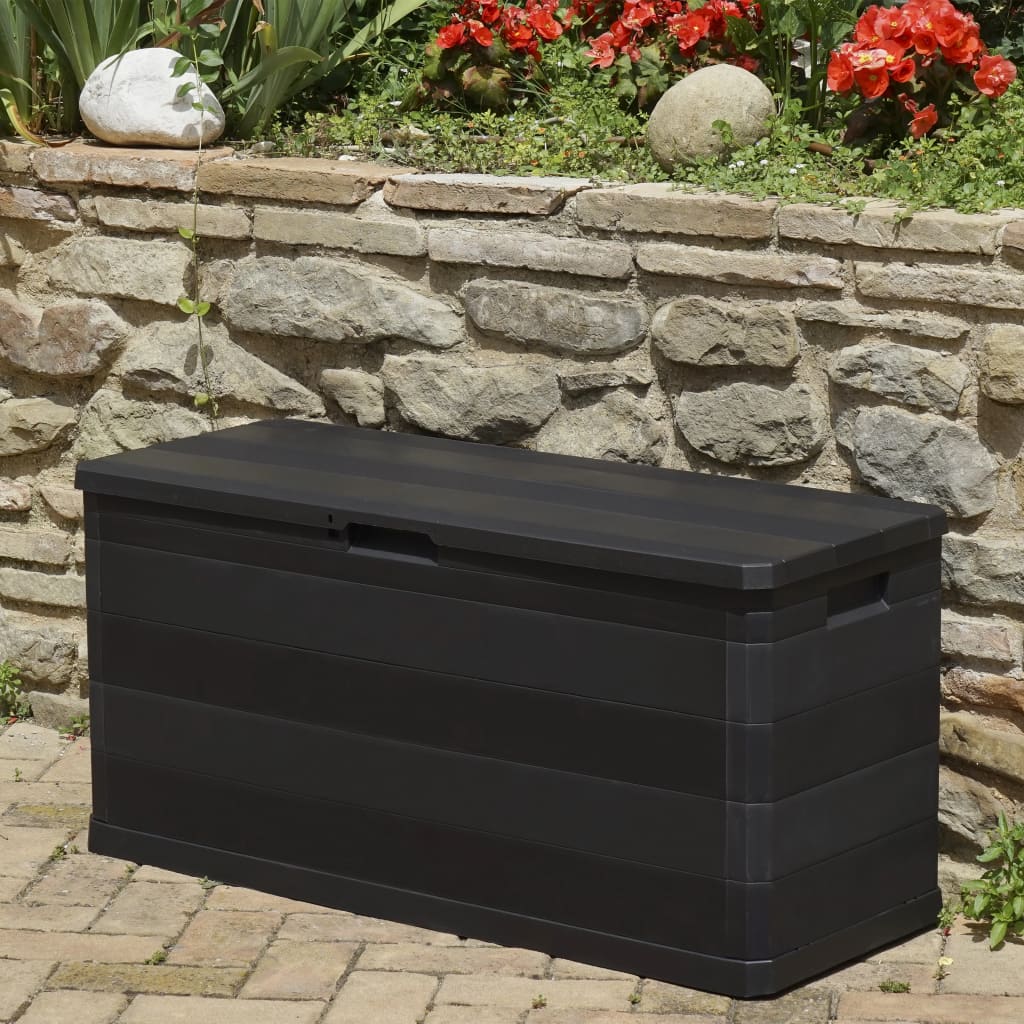 vidaXL Outdoor Storage Deck Box Chest Cabinet for Patio Cushions Garden Tools