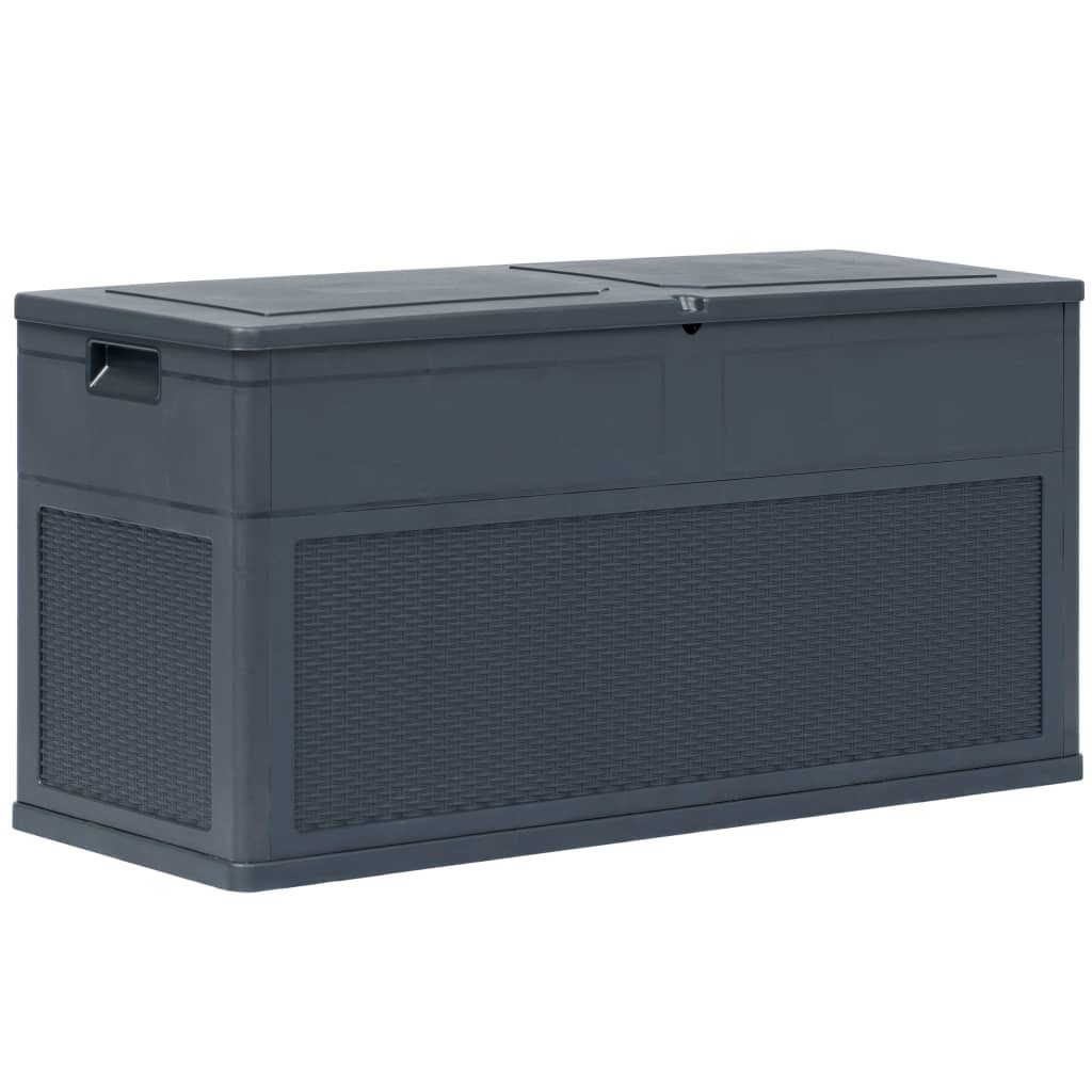 vidaXL Outdoor Storage Deck Box Chest Cabinet for Patio Cushions Garden Tools
