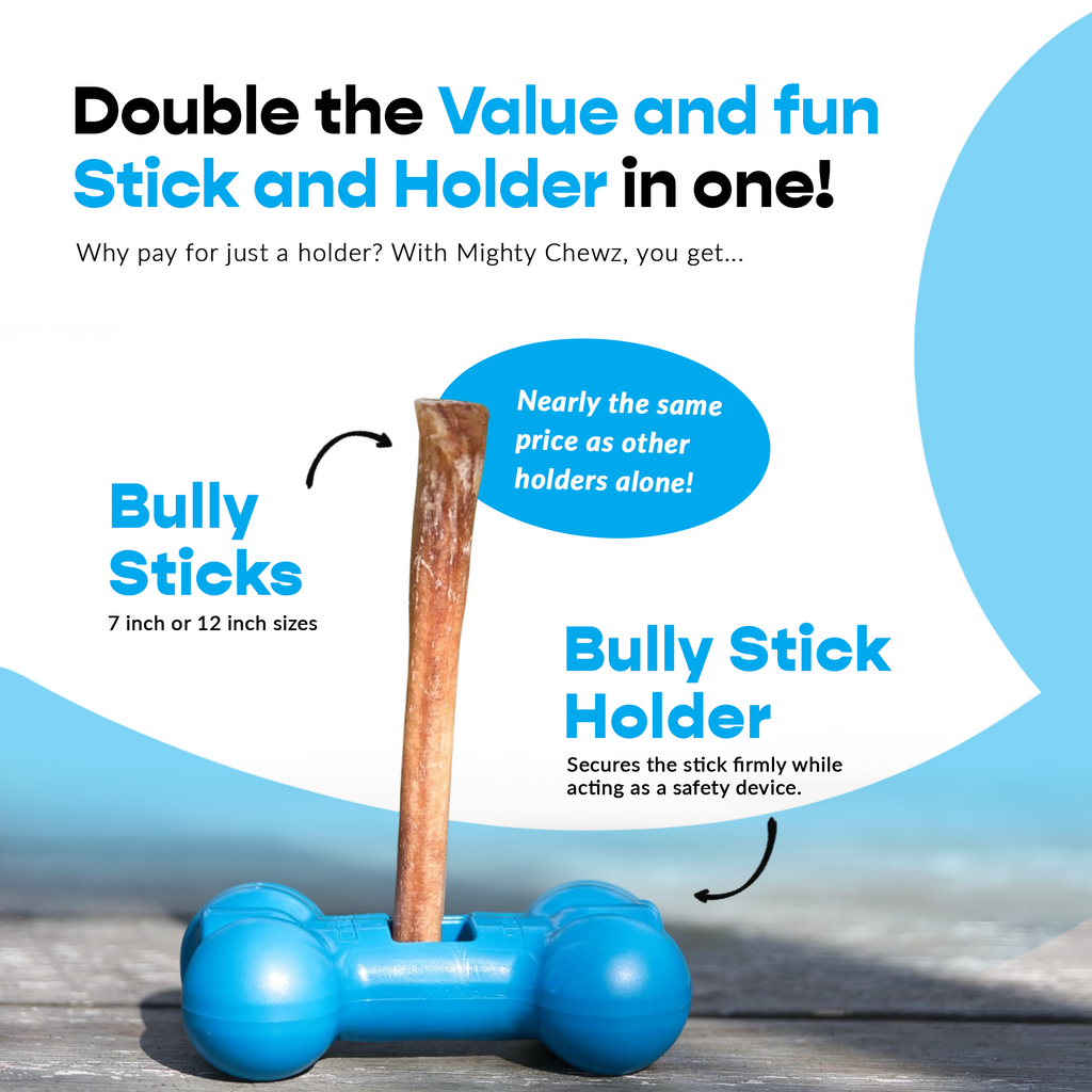 7" Standard Bully Sticks - Bully Bone Included