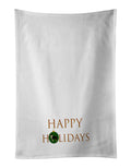 Australian Shepherd Happy Holidays Kitchen Towel Set of 2-0