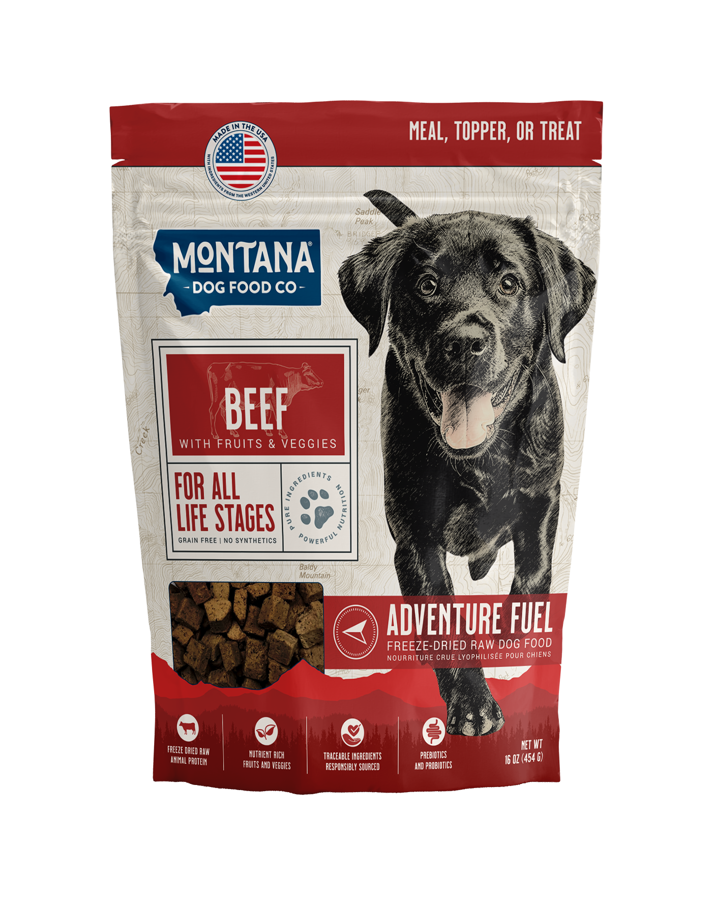 Adventure Fuel Freeze-dried Raw Grain-free Dog Food: 3 Pack