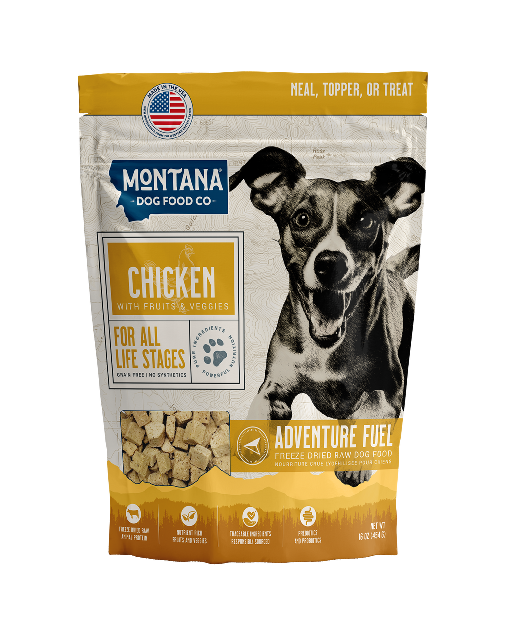Adventure Fuel Freeze-dried Raw Grain-free Dog Food: 3 Pack