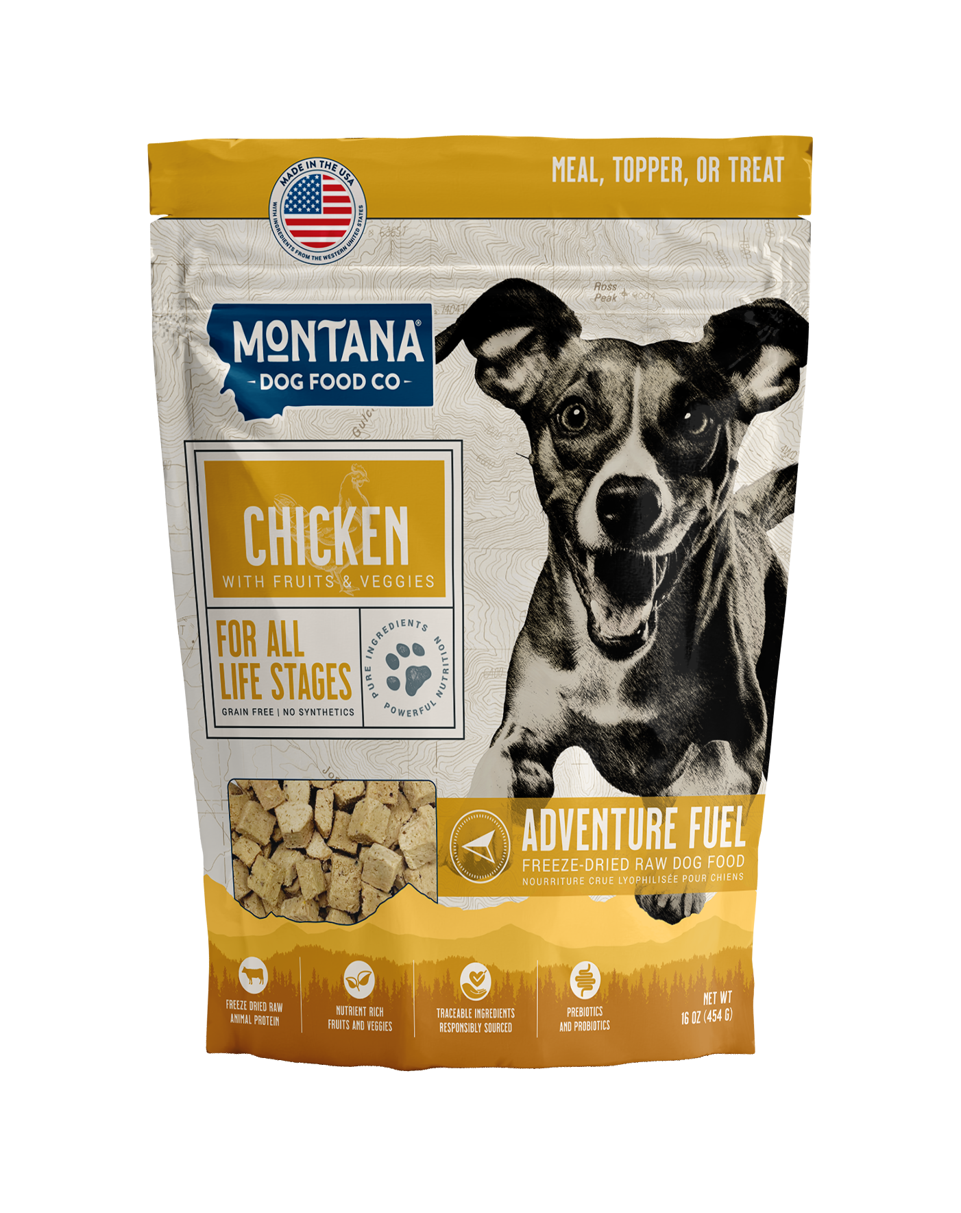 Adventure Fuel Freeze-dried Raw Grain-free Dog Food: 3 Pack