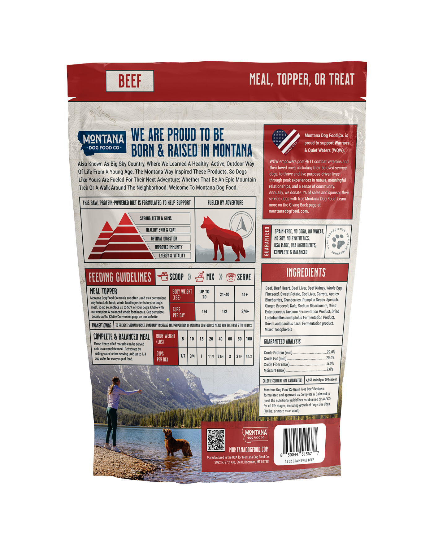 Adventure Fuel Freeze-dried Raw Grain-free Dog Food: 3 Pack