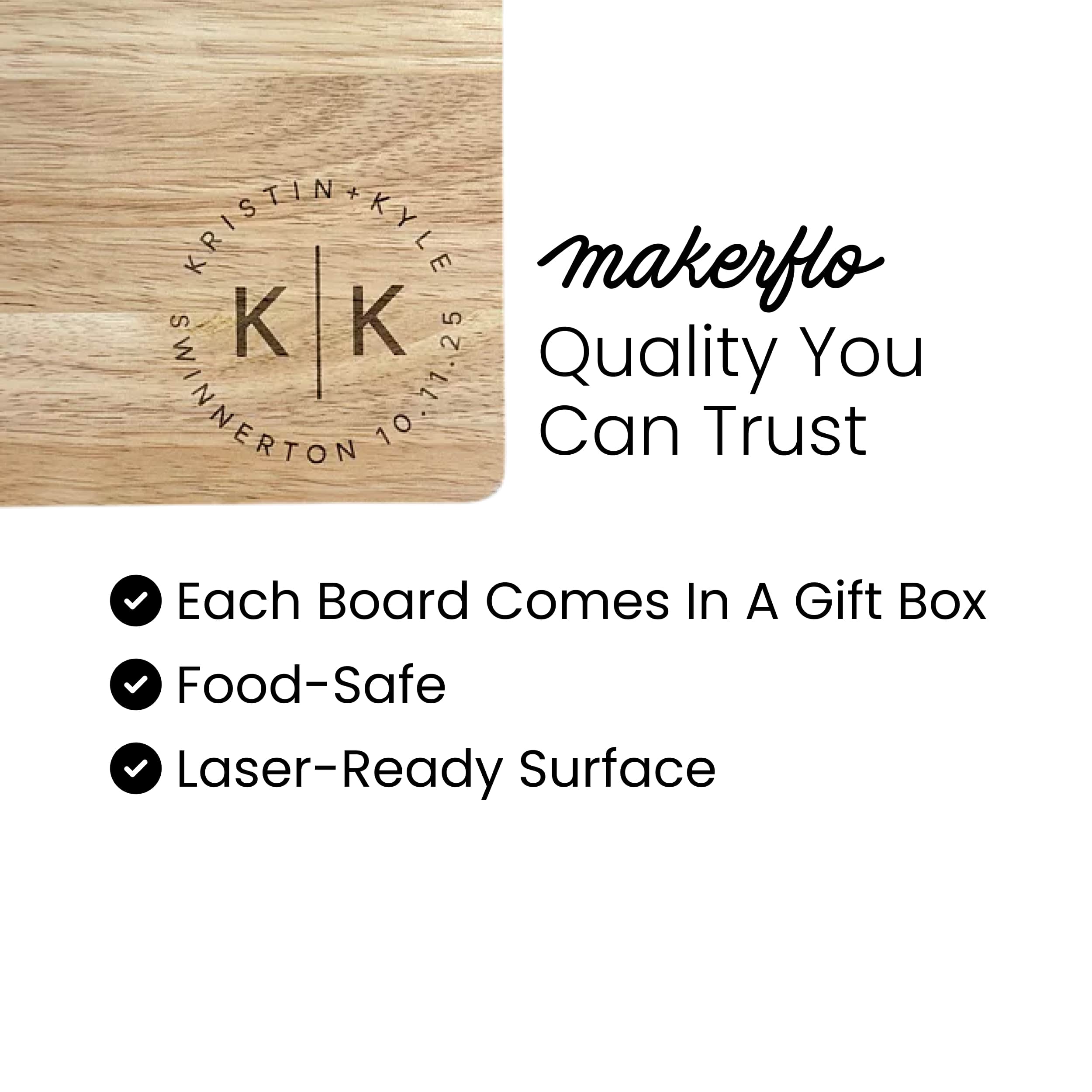 Rubberwood Cutting Board-3