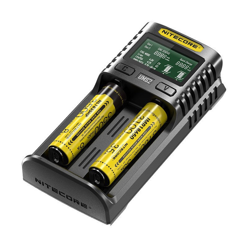 Nitecore UMS2 Dual-Slot USB-C Fast Charger-0