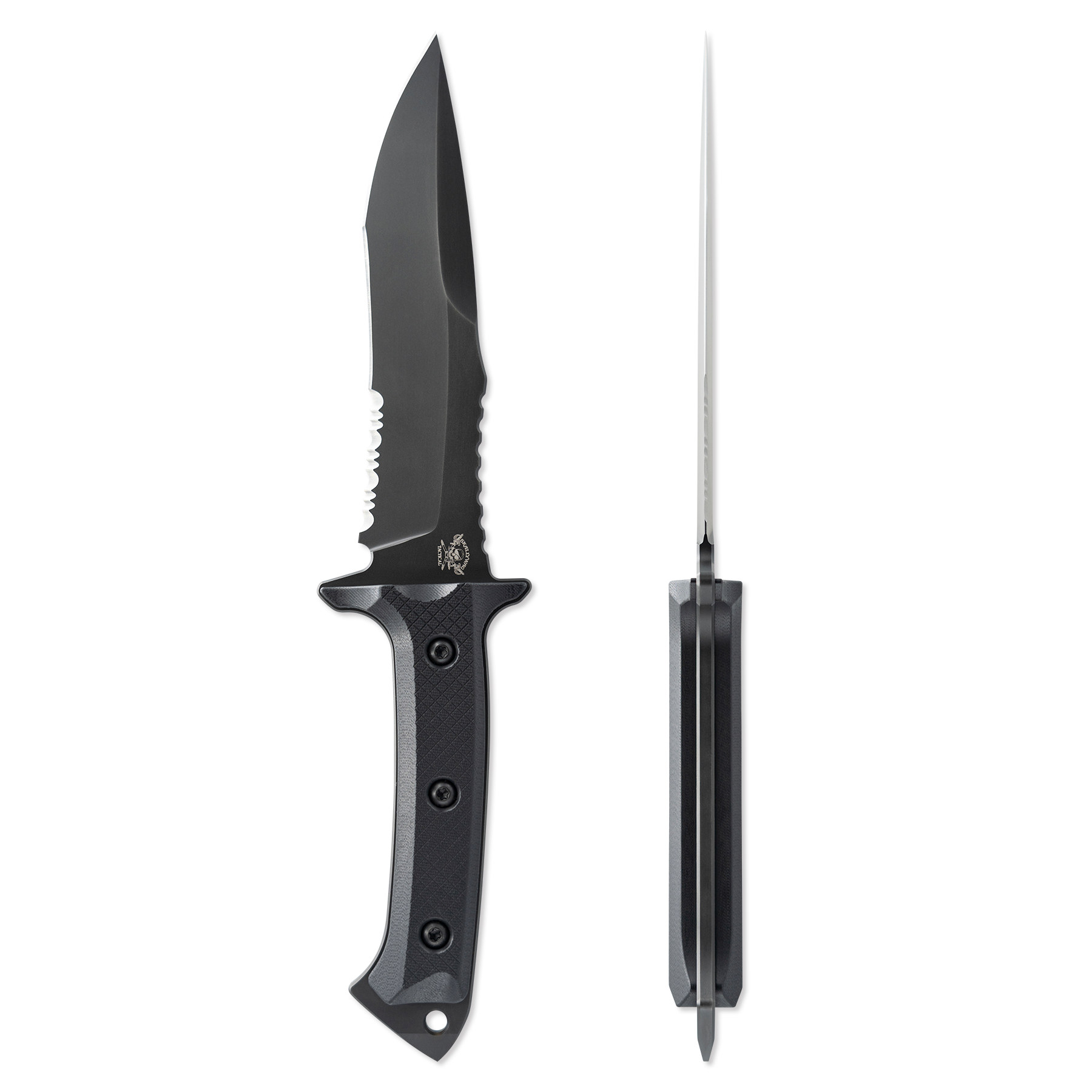 Riptide Spear Point Serrated