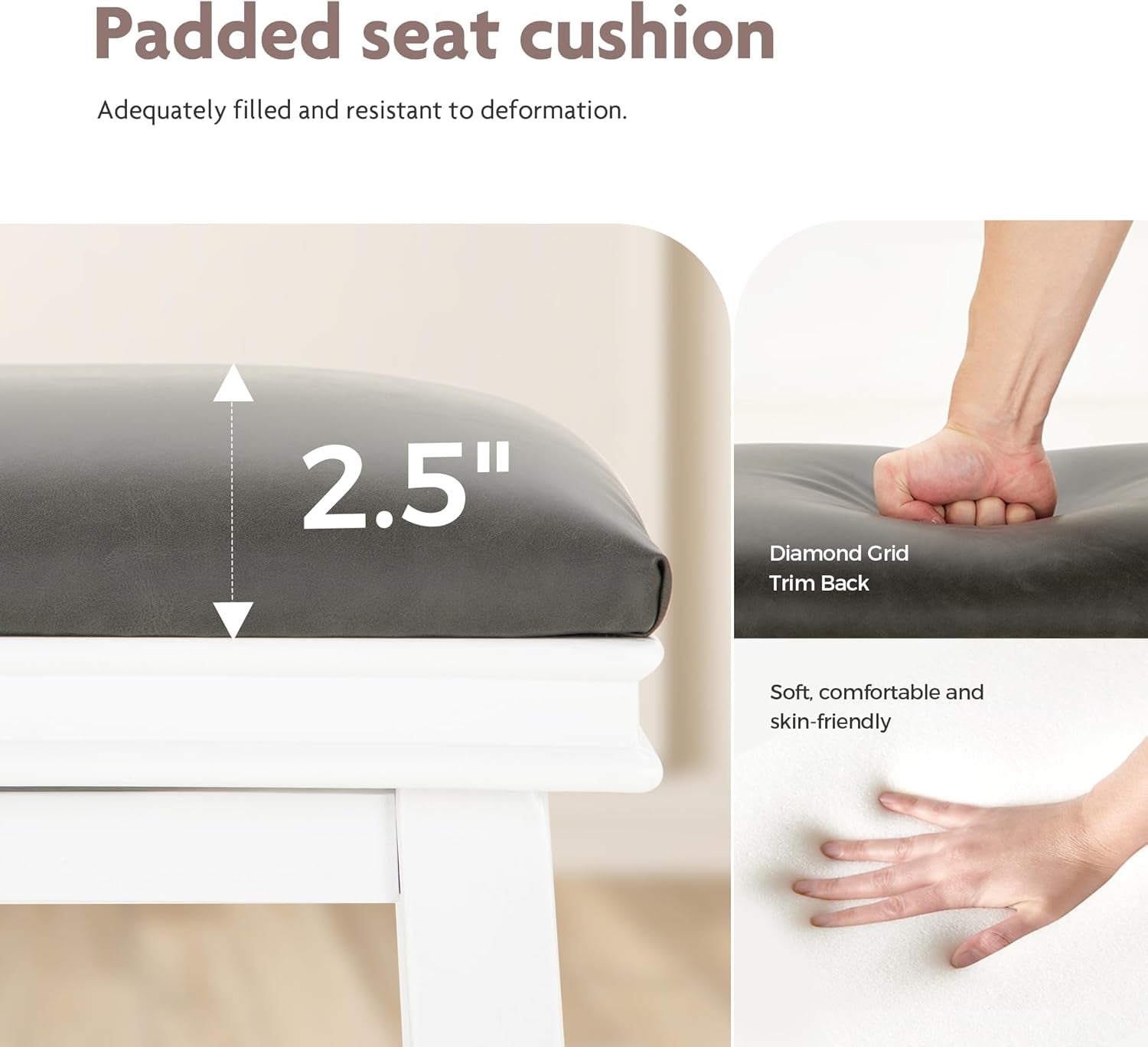 Modern 24 Inch Counter Height Bar Stools Set