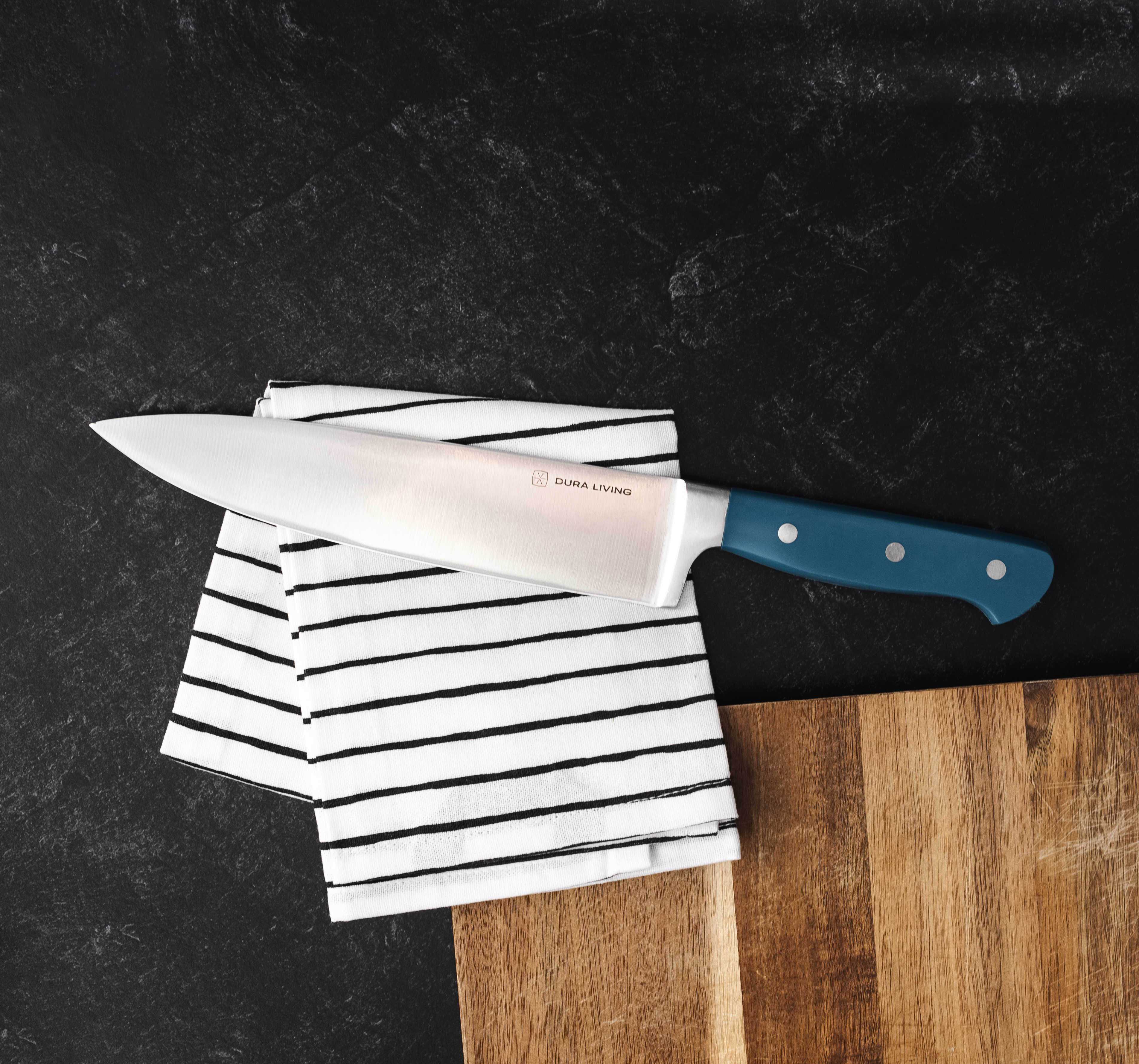 Superior 4 Piece Kitchen Knife set - Royal Blue