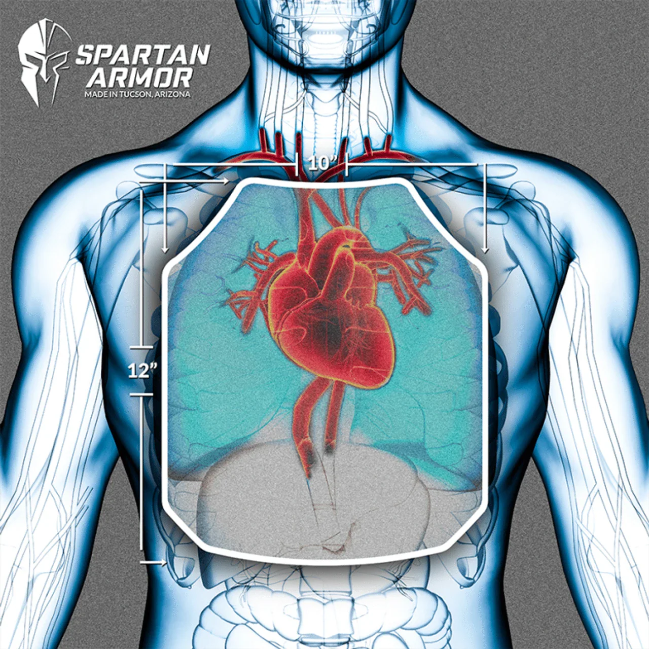 Spartan Level III+ AR550 Steel Body Armor (Set of 2)