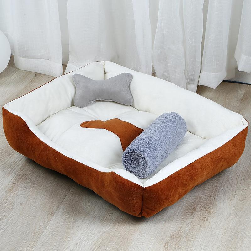 Cozy Retreat Large Dog Bed-3