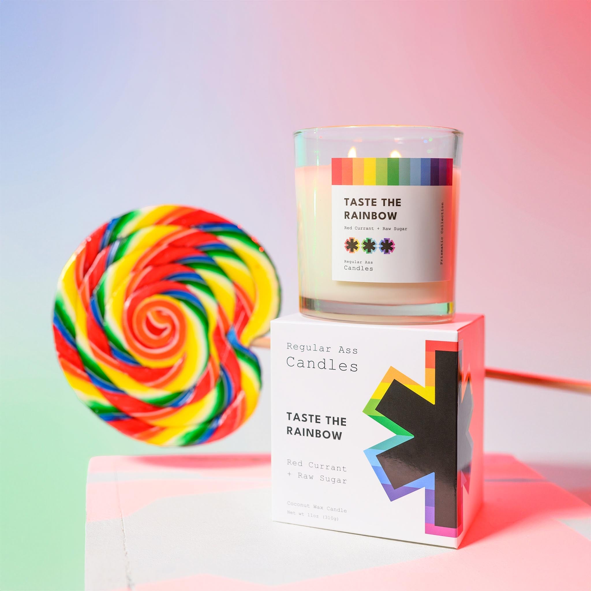 TASTE THE RAINBOW Candle